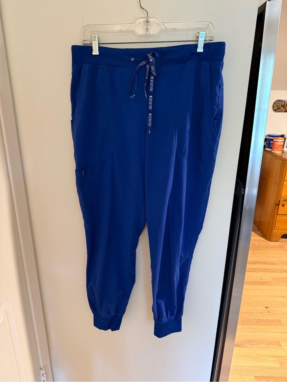 Med Couture Royal Blue Men's Jogger Pants with Drawstring